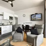 Seafront Terrace 2br Las Canteras Beach Lägenhet *