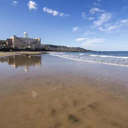 Lägenhet Seafront Terrace 2br Las Canteras Beach